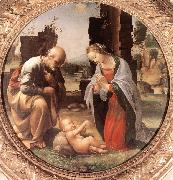 BARTOLOMEO, Fra The Adoration of the Christ Child nn oil painting on canvas